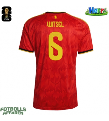 Belgien Axel Witsel #6 Hemmatröja VM 2026 Kortärmad